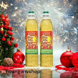 Dầu ăn Cái Lân 1l - Combo 2 chai