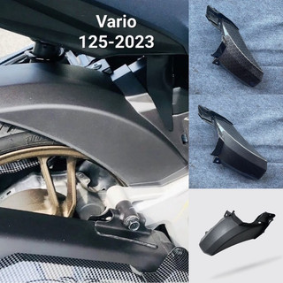 Dè con chắn bùn sau vario 125 đời 2023 vario 2018->2021 nhựa đen nhám & carbon