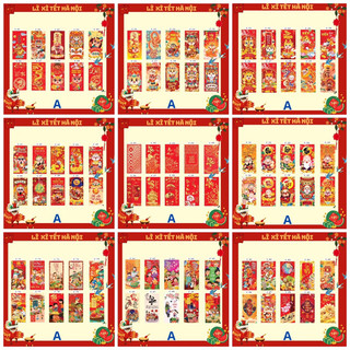 1000 lì xì truyền thống tặng kèm túi nilong