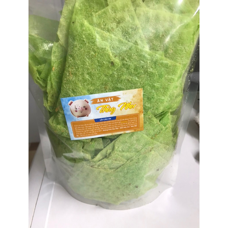 Bánh tráng phô mai vị lá dứa 🍍 bịch 500g