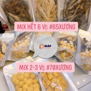 Đồ sấy ăn vặt cho chó mèo hamster