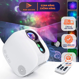 [Chính Hãng] Đèn thiên hà V2 chiếu sao bay phòng chiếu trần trăng non loa bluetooth siêu bay