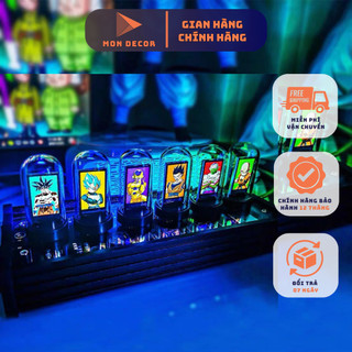 Đồng hồ Eleksmaker IPS Colorful LED Tube APP - Đồng hồ màn hình led ống để bàn elekstube ips