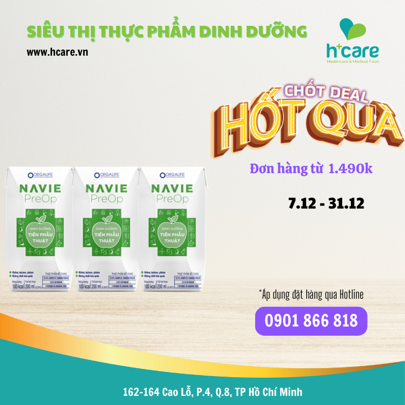 TPBS Orgalife Navie PreOp 200ml- Dinh Dưỡng Tiền Phẫu Thuật