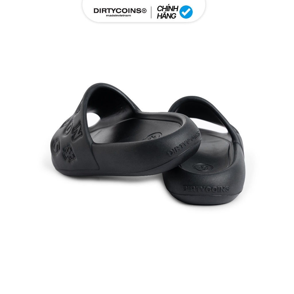 Dép DirtyCoins Embossed Slides - Black