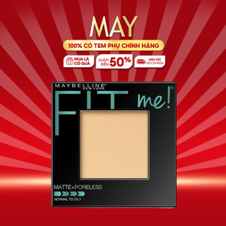 Phấn Phủ Mịn Lì Kiềm Dầu Fit Me Matte Poreless Powder Maybelline New York 8.5g