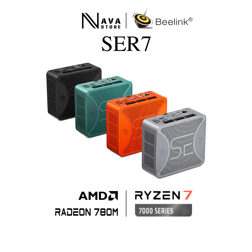 Mini PC Minisforum UM870 AMD Ryzen 7 8745H 7840HS Máy tính 870 DDR5 NVMe4  Wifi 6E, Bluetooth 5.2 | BigBuy360 - bigbuy360.vn