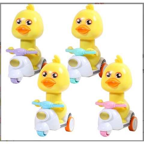 Đồ chơi vịt nhấn chạy cót nhấn là chạy vui nhộn cho bé tăng cường động lực