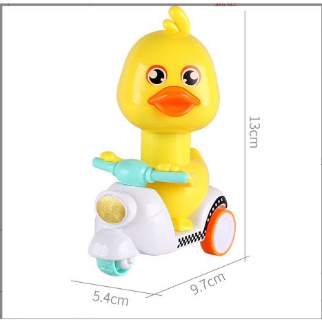 Đồ chơi vịt nhấn chạy cót nhấn là chạy vui nhộn cho bé tăng cường động lực