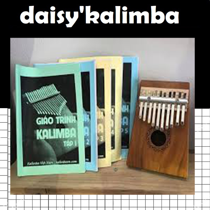 Kalimba Tab- Sổ tay 125 bản tab cho đàn kalimba 17 phím 21 phím
