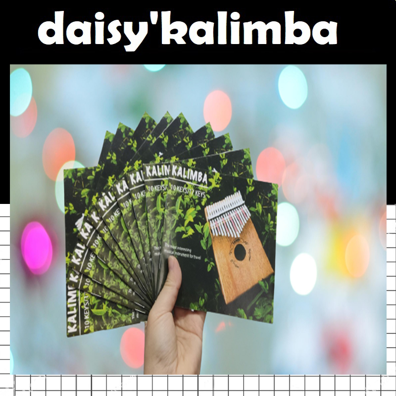 Kalimba Tab- Sổ tay 25 bản tab cho đàn kalimba 17 phím 21 phím