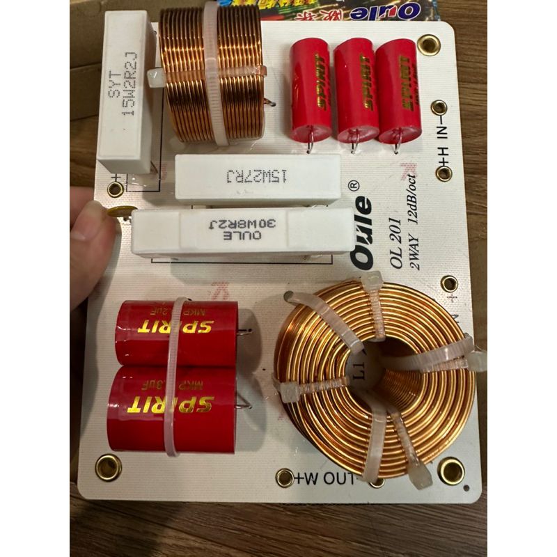 Phân tần 2 đường tiếng 1bass+1trelb cho loa công suất