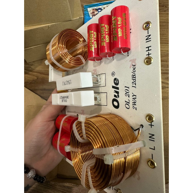 Phân tần 2 đường tiếng 1bass+1trelb cho loa công suất