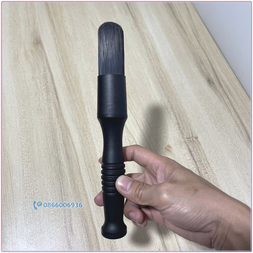 Cây cọ lông cứng vệ sinh chi tiết ngoài xe ô tô 24cm