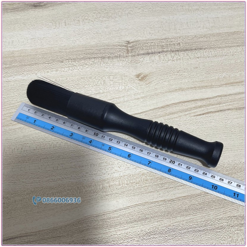 Cây cọ lông cứng vệ sinh chi tiết ngoài xe ô tô 24cm