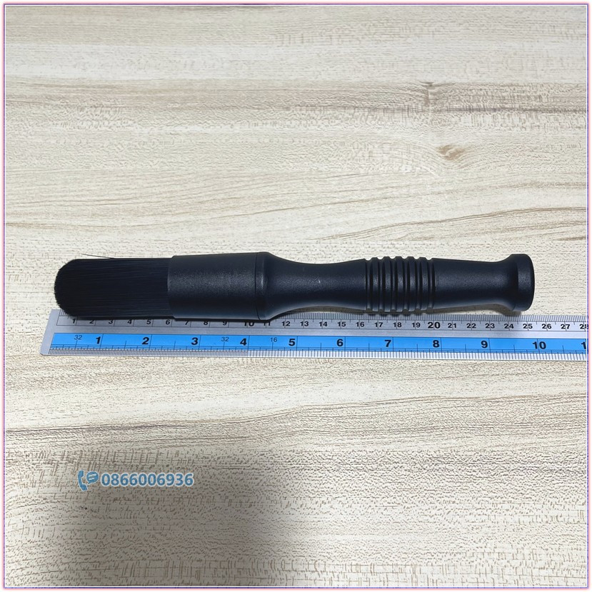 Cây cọ lông cứng vệ sinh chi tiết ngoài xe ô tô 24cm