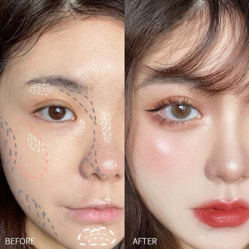 Phấn bắt sáng highlight Too Cool For School tone 01 và 02