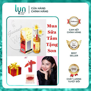 Sữa tắm tặng son trắng da govent cải tiến 2023 500ml