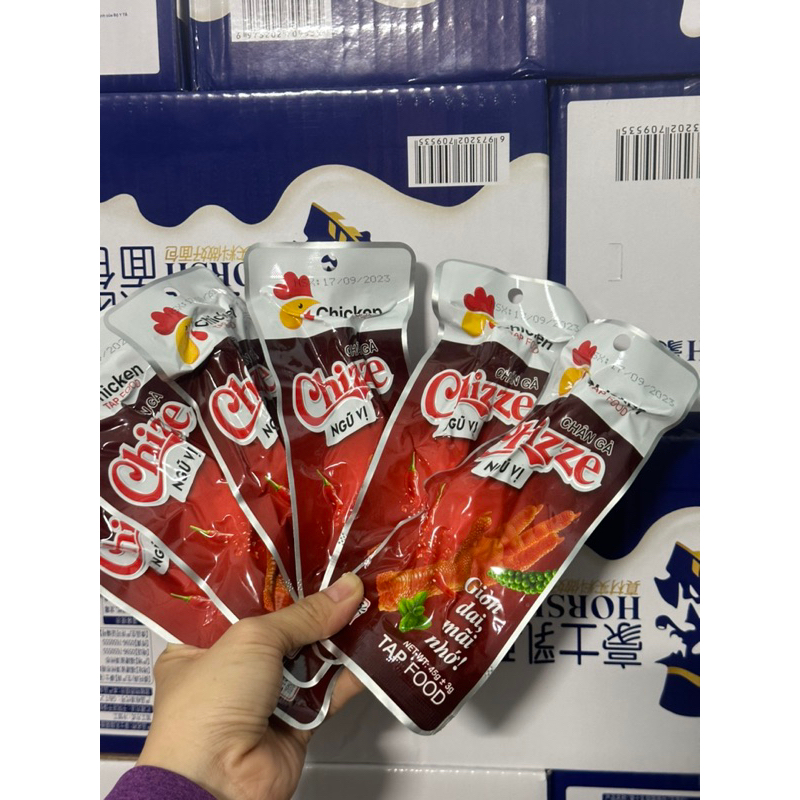 Combo 10 chân gà tap tứ xuyên loại 40gr