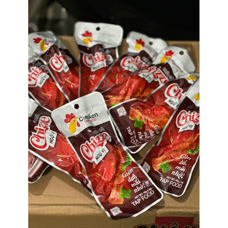 Combo 10 chân gà tap tứ xuyên loại 40gr