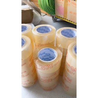 Băng keo đóng hàng loại dày 200y cây 6 cuộn
