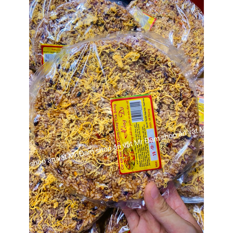 Cơm cháy gạo lứt chà bông gói 150g