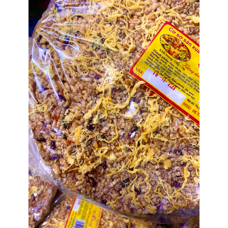 Cơm cháy gạo lứt chà bông gói 150g