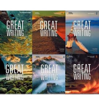 [Bộ nhập] Great writing 6 cuốn ( có audio và key)