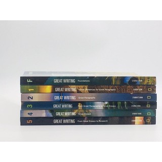 [Bộ nhập] Great writing 6 cuốn ( có audio và key)