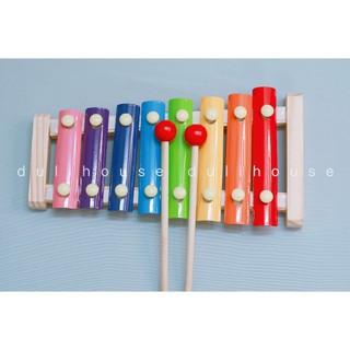 Đồ chơi gỗ Đàn gỗ 8 thanh Dulihouse cho bé