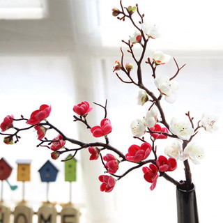 Cành đào cổ, cành mai vàng thân nhựa hoa vải