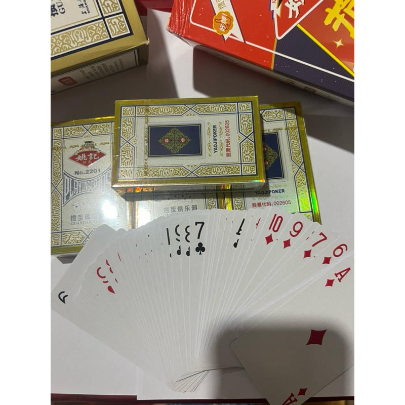 Combo 10 bộ bài Tây Caro YaoJi vào cấp