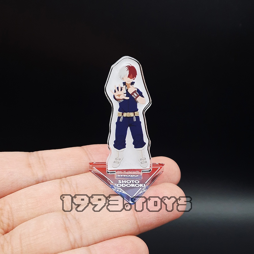 Standee mô hình nhân vật My Hero Academia - Hero Plaza 2022 Trading Mini Acrylic Stand - Shoto Todoroki