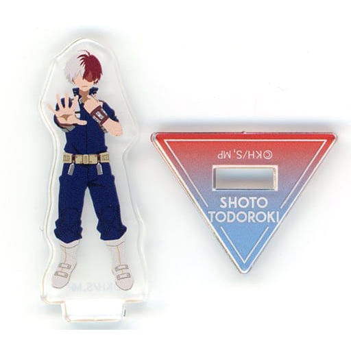 Standee mô hình nhân vật My Hero Academia - Hero Plaza 2022 Trading Mini Acrylic Stand - Shoto Todoroki
