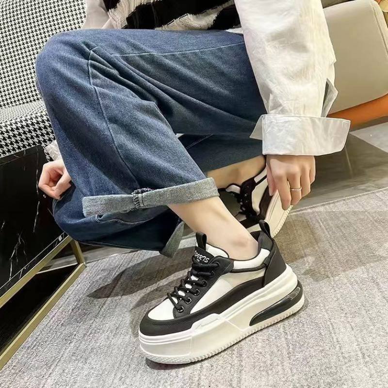 Giày Thể Thao Nữ Mũi Tên G19 Độn Đế Cao Cấp