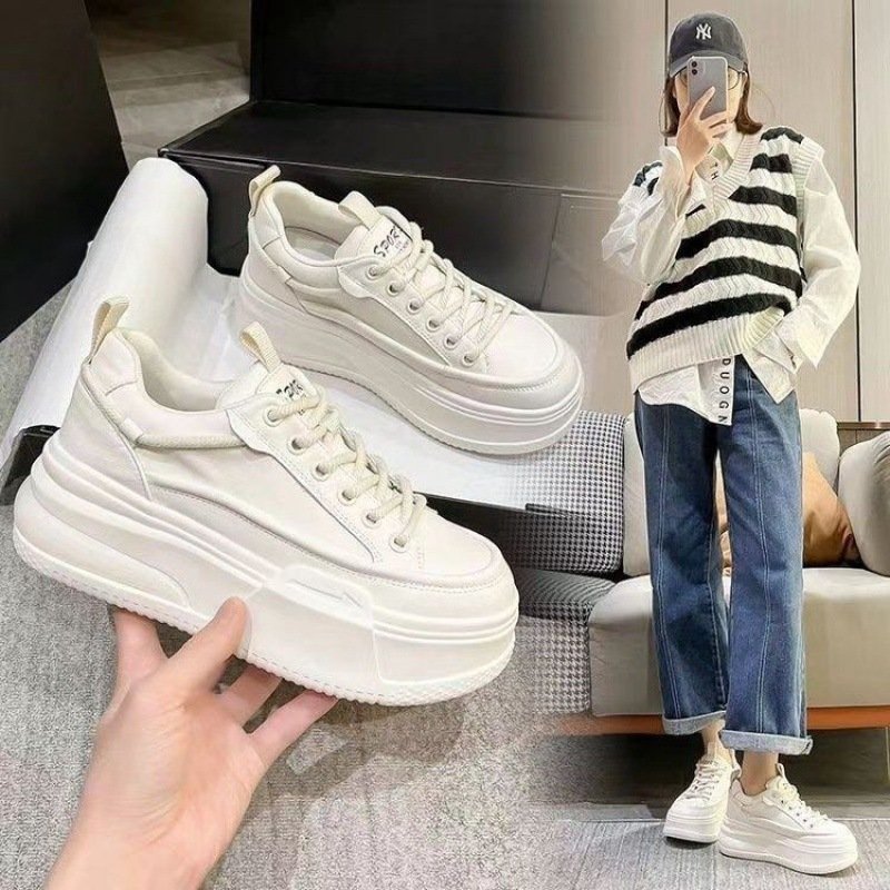 Giày Thể Thao Nữ Mũi Tên G19 Độn Đế Cao Cấp