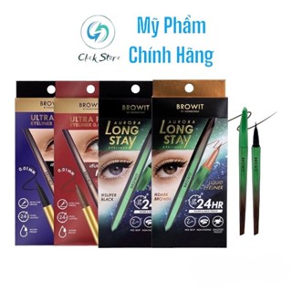Kẻ Mắt Nước Browit Nongchat Không Lem, Không Trôi Ultra Fine Eyeliner 0.01mm