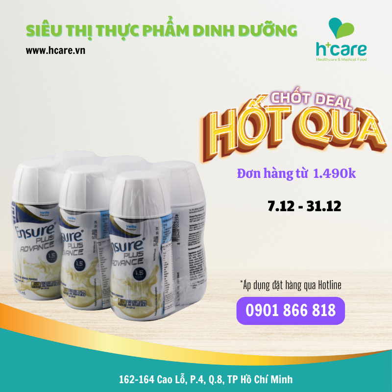 Sữa pha sẵn Abbott Ensure Plus Advance 220ml - Dinh dưỡng vàng cho người suy dinh dưỡng, suy mòn cơ