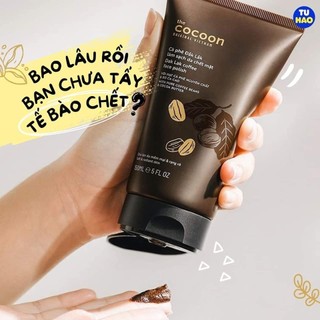 Tẩy da chết mặt cà phê Đắk Lắk Cocoon cho làn da mềm mại & rạng rỡ 150ml.
