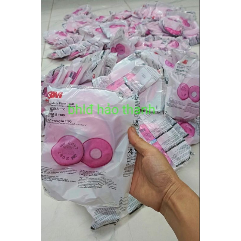 Pin lọc bụi 3M 2097 dùng cho mặt nạ 7501,7502,6200,6800,..