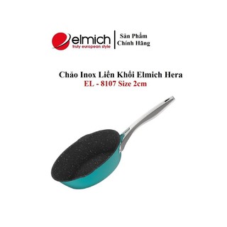 Chảo inox liền khối elmich hera el 8107