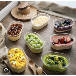 Hộp mousse bầu dục set 10 hộp