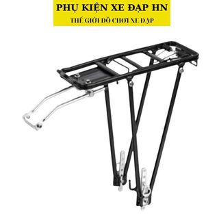 Gác baga xe đạp hợp kim nhôm 2 càng lắp bánh 700C.