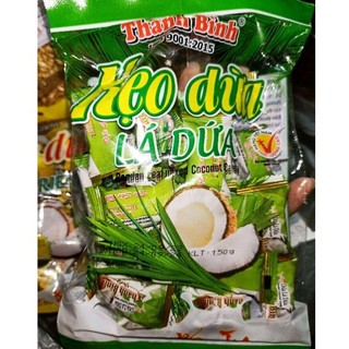 KẸO DỪA THANH BÌNH đặc sản(Lá Dứa+Sầu Riêng)-300g