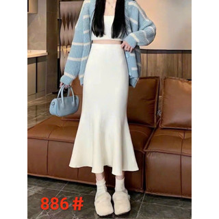 Chân váy len đuôi cá dáng dài nhiều màu hàng quảng châu siêu xinh