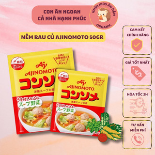 [Date T8/2025] Hạt Nêm Rau Củ Ajinomoto 50gr - Nêm Nhật