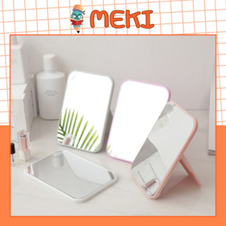 Gương Soi Để Bàn Gấp Gọn Mini MEKI Gương Trang Điểm Nhiều Màu Dễ Thương Văn Phòng Phẩm