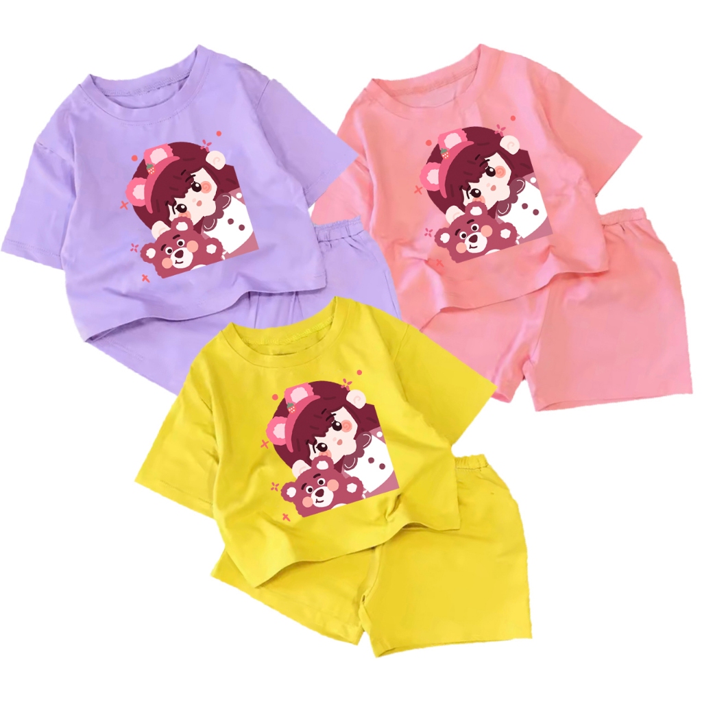 Bộ bé gái cho bé gái siêu xinh cho bé 6-24kg.BGL11.