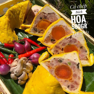 CHẢ CÁ CHÉP BÁCH HOA TRỨNG MUỐI [Giao hoả tốc HCM]