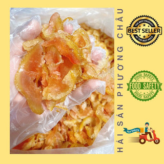 Mứt vỏ bưởi hồng chua ngọt nhà làm đặc biệt 500g